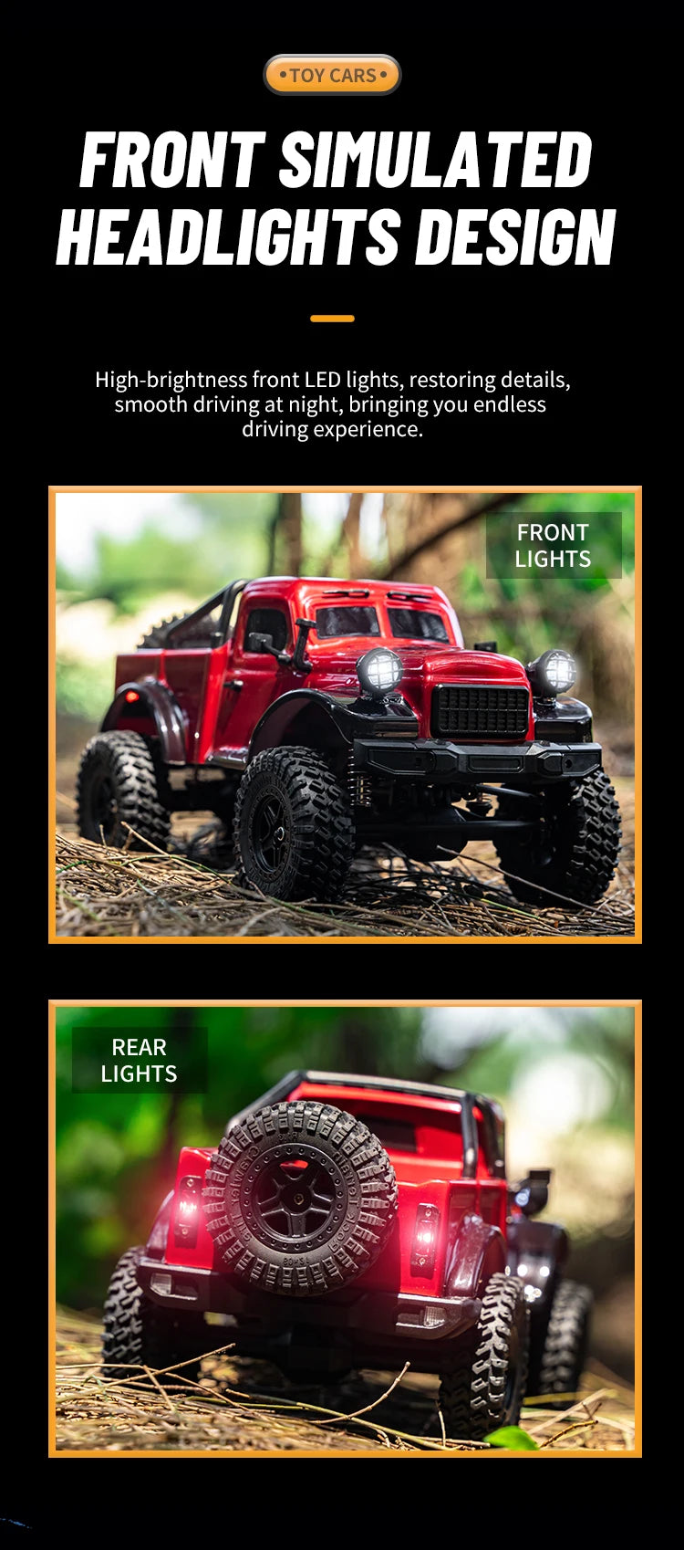 2.4G 4WD Remote Control Off Road Pickup Truck