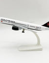 1 Set Alloy Metal Air Canada Airlines B787 Airways Diecast Airplanes Building Kit With Wheels 20cm Plane Model Toy