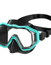 Snorkel Mask 3 Windows Panoramic Wide View HD 3 Lens Adjustable Scuba Snorkeling