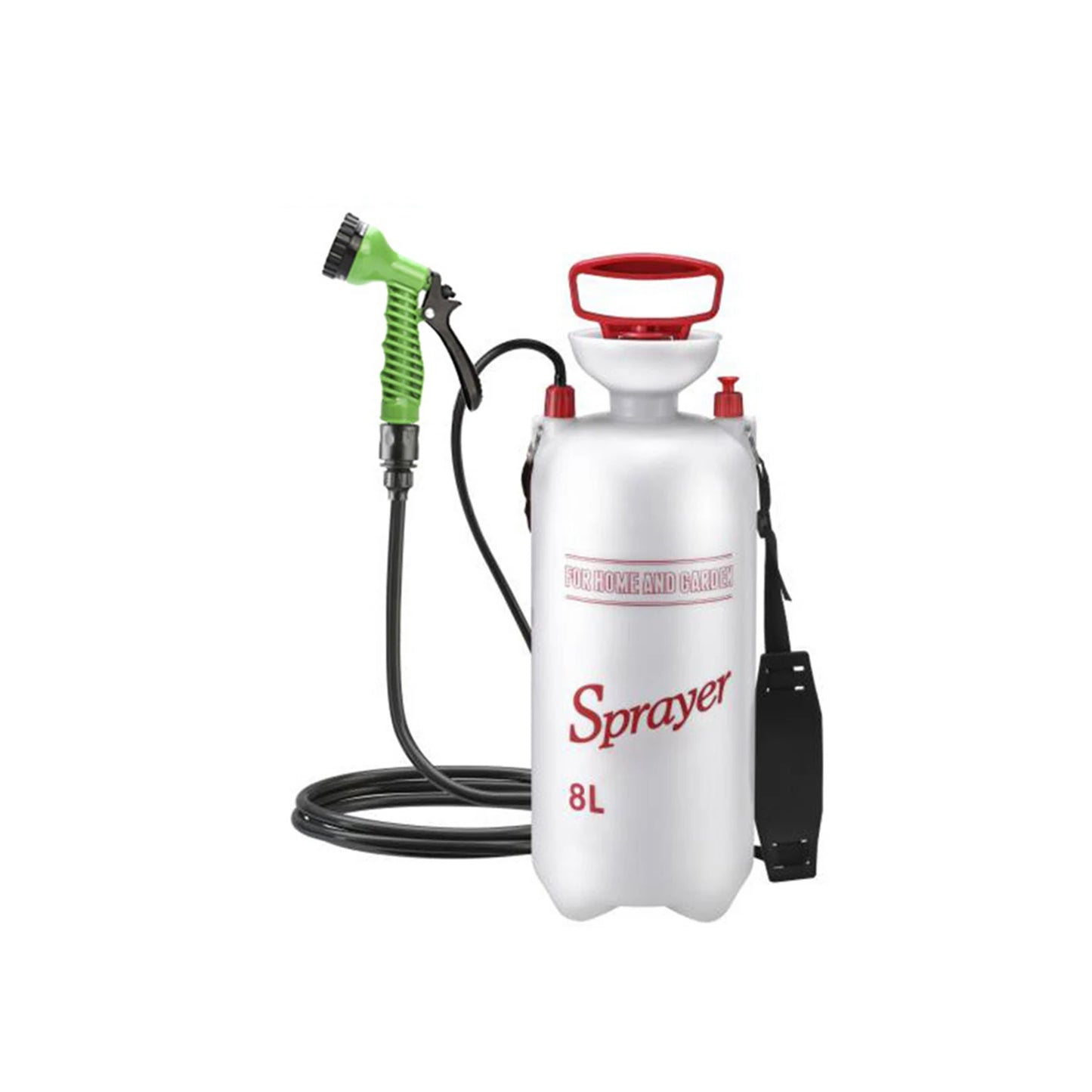 Portable Manual Pressure Camping Shower Sprayer 5L 8L