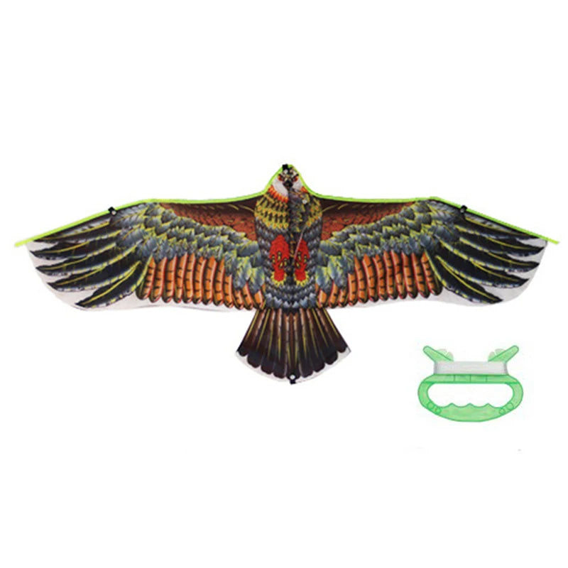 1.1m Eagle Kite With 30 Meter Kite Line Children Flying Bird Kites Outdoor Toys