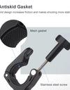 Bike Cycling Bracket Mount with Phone Clamp for iPhone Smartphones & for Gopro Sports Camera