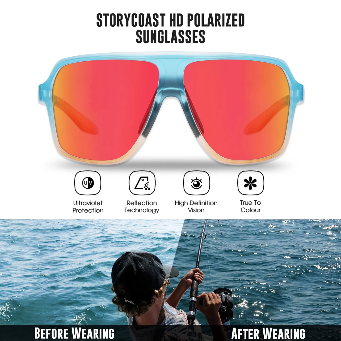 Polarized Cycling Sunglasses Outdoor Fishing Sunglasses UV400 Bicycle Glasses Men MTB Cycling Glasses Women Road Bike Glasses