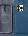 for Magsafe Case Soft Suede Fur Car Leather Phone Case for iPhone 14 Pro Max 14Pro 14 Plus Magnetic Back Cover