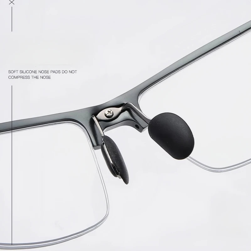 Lightweight Aluminum Magnesium Sports Cycling Half Frame Eyeglasses Frames