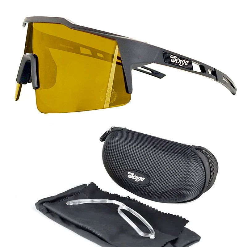 Photochromic Cycling Sunglasses UV400 Sports Bike Eyewear
