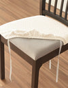 4pcs/set Stretch Dining Chair Seat Covers Jacquard Elastic Upholstered Chairs Cushion Slipcover Anti-Dirty Protector Removable
