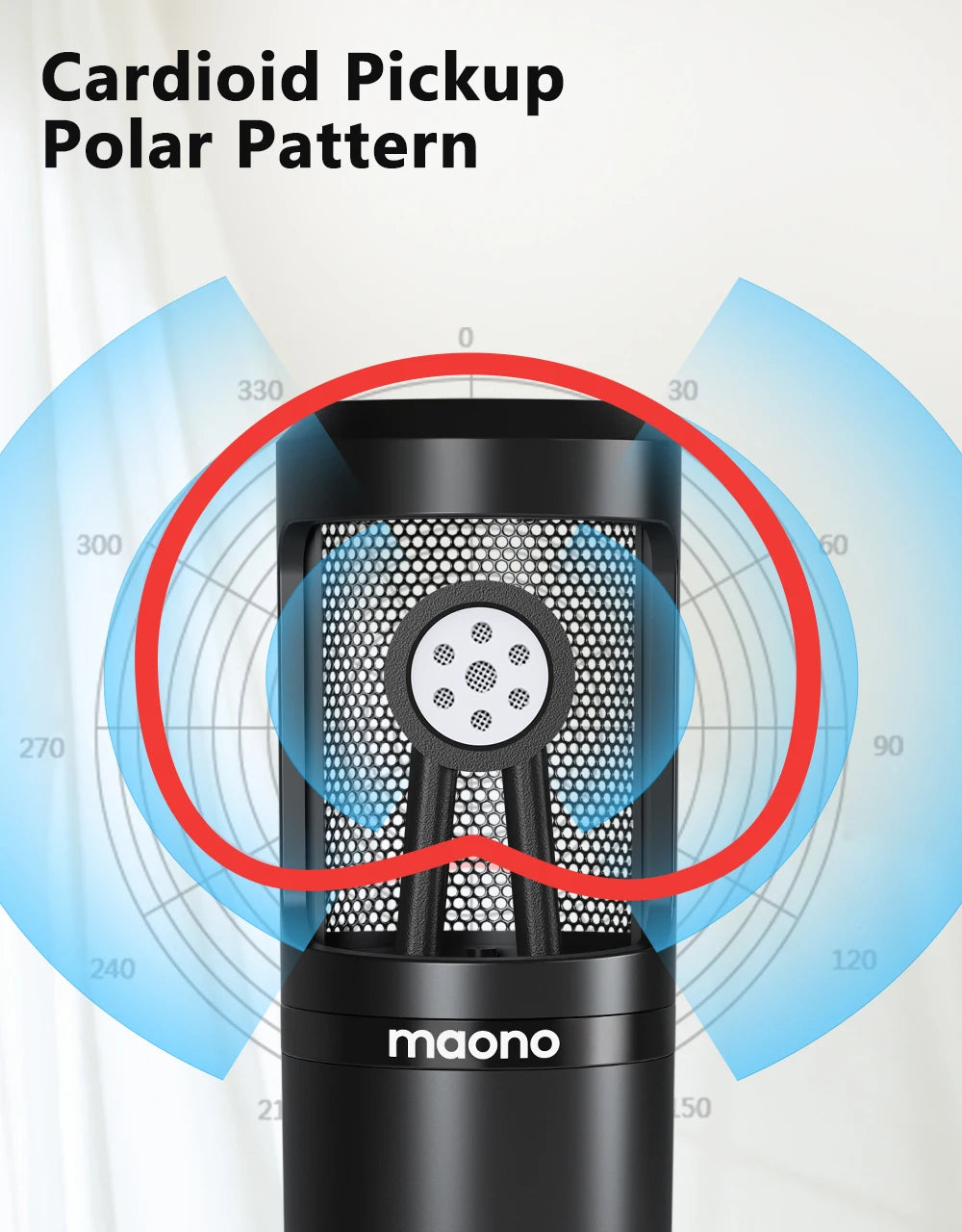 PM360TR Condenser Microphone Podcast Microphone 3.5mm Mic for Computer,Laptop,Phone,Sound Card,YouTube,Gaming,Recording