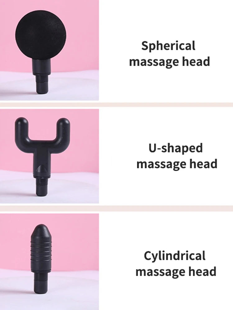 Professional Level Muscle Massage  Relaxation Intelligent Exercise Fitness Massager Cold And Hot Compress Fascia  6 Heads