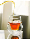 120/130ml Double-layer Glass Cup Hanging Ear Espresso Coffee Cup Anti-scalding Milk Party Brandy Wine Teacup Clear Mug