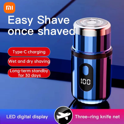 Xiaomi Mini Electric Shaver USB-C Rechargeable Shaver Waterproof Portable Shaver Powerful Travel Home Use Cordless Shaver