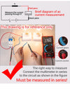 Capacitor Tester Resistance Current Voltage Multimetro 4000 Counts Instruments Meter Multimeters NCV Backlight Tools