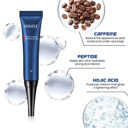 Awaken Peptide Depuffing Eye Gel Reduces Appearance Of Fine Lines Retinol Eye Cream Anti Aging Remove Eye Bags Dark Circle