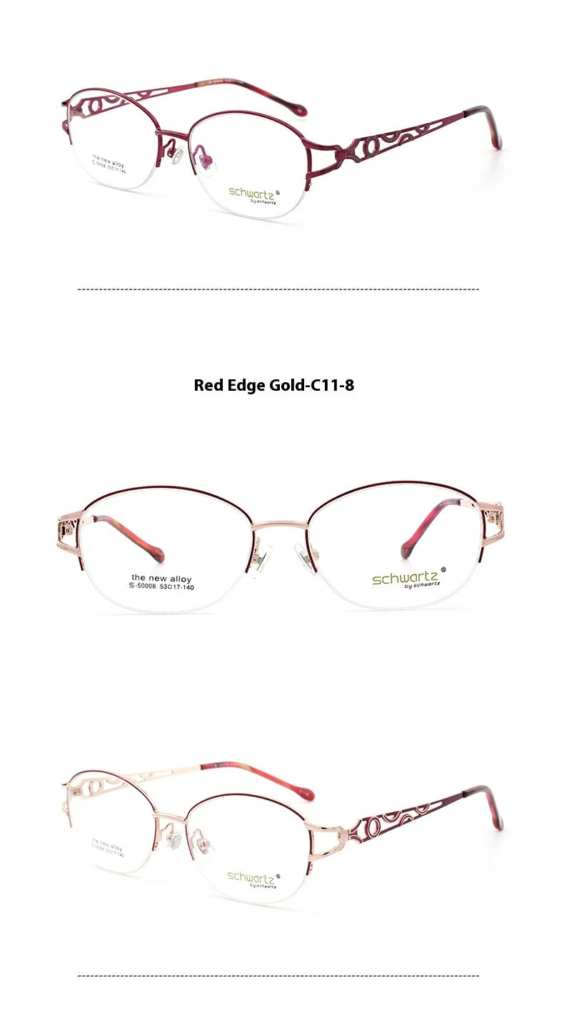 Alloy Elegant Light Luxury Frame Literary and artistic light