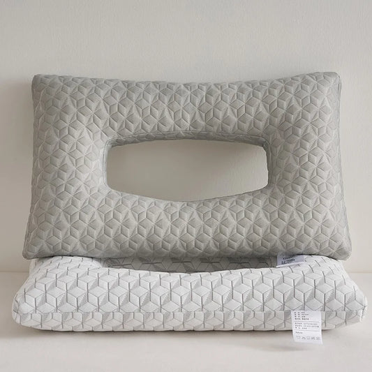 Ear protection pillow, side sleeping non pressure ear pillow, bedridden elderly pillow, ear piercing pillow, headphone pillow,