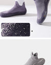 Silent Indoor Sports Shoes and Socks Gym Ultra Lightweight Shock Absorbent Breathable Anti Slip Soft Bottom Yoga