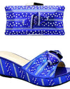 African Matching Shoes and Bags Italian In Women Shoes and Bag Set African Sets 2024 Shoes for Summer Women Party