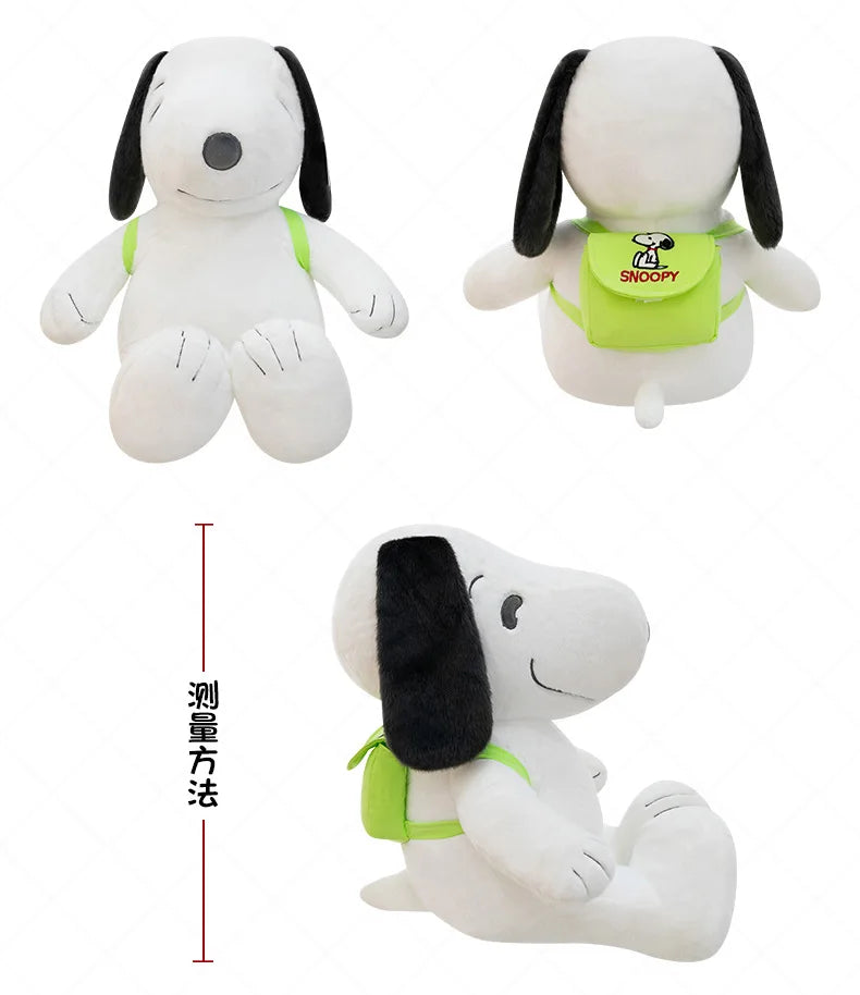 Cute Cartoon Dog Plush Backpack Soft Stuffed Pillow