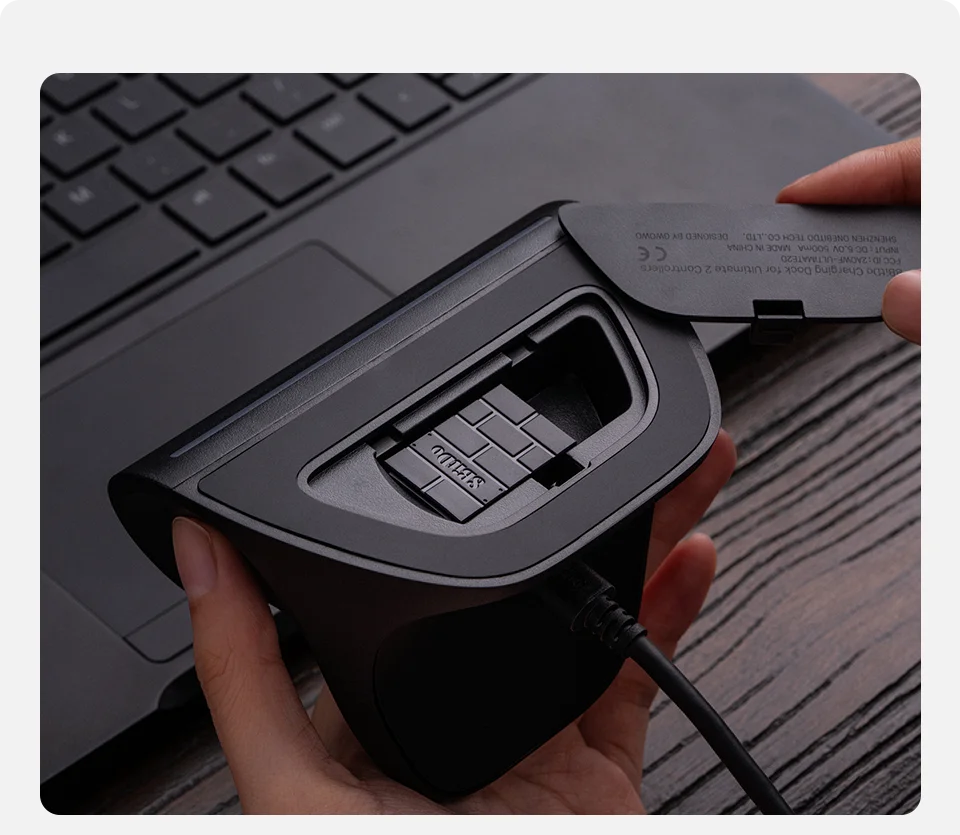 Ultimate 2 Wireless Gaming Controller with TMR Joysticks for PC and Android