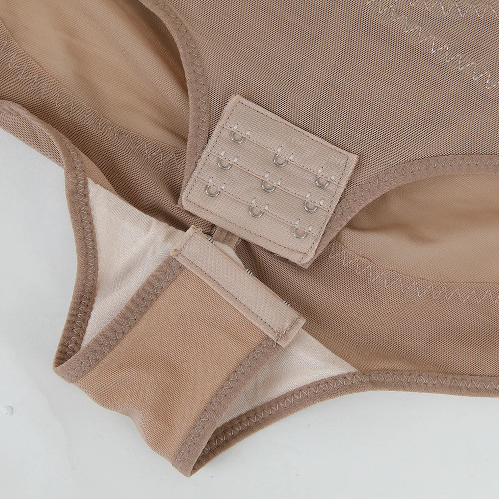 Women Tummy Control Bodysuit Shapewear with Built-in Bra & Butt Lifter