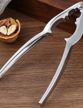 Metal Nut Cracker Walnut Opening Pliers Tools Sheller Clip Convenient To User for Outdoor Camping Pincers Kitchen Accessories