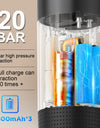 Wireless Electric Portable Espresso Coffee Machine for Car & Home Camping Coffee Maker 3-in-1 Capsule Powder Travel Coffee Maker