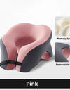 Portable U-shaped Travel Pillow Memory Foam Sleeping Pillows Office Nap Pillow Car Airplane Neck Cushion Ergonomic Head Support