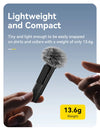 Wireless Clip-on Microphone Smartphone Mic for iPhone Android Noise Reduction Microphone