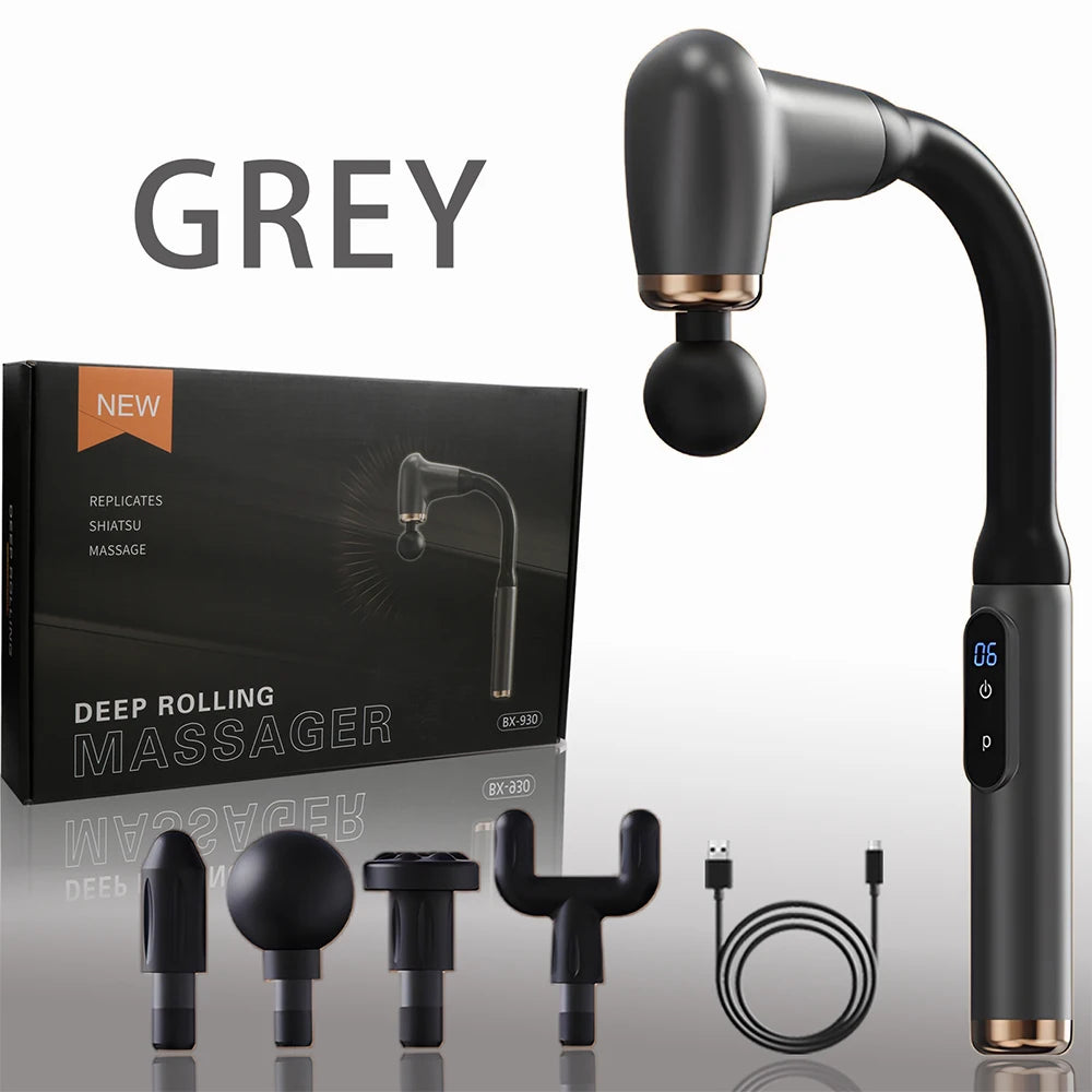 Smart Fascia  Neck Shoulder Cervical Foot Body Relaxation Back High Frequency Massage   Massage Percussion Hammer fitness