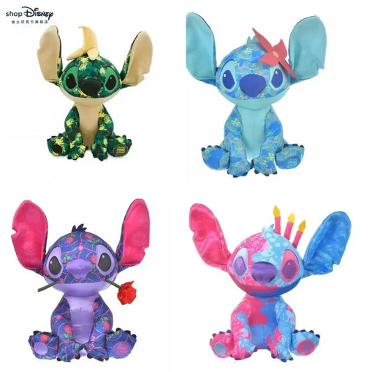 Kawaii Rose Stitch Plush Toy 38 cm Soft Stuffed Doll