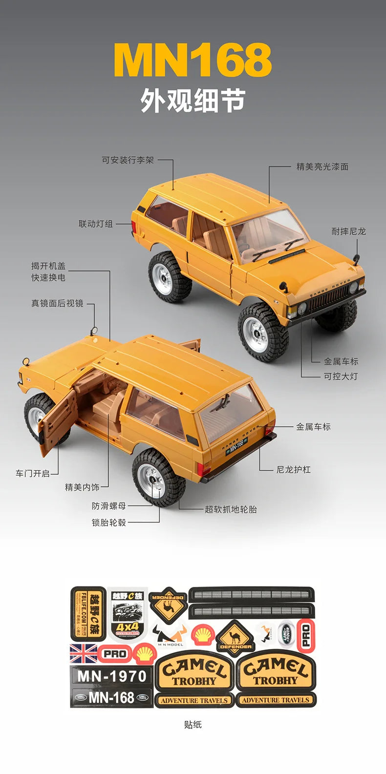 1 to 12 Scale 4WD Remote Control Off Road Climbing SUV
