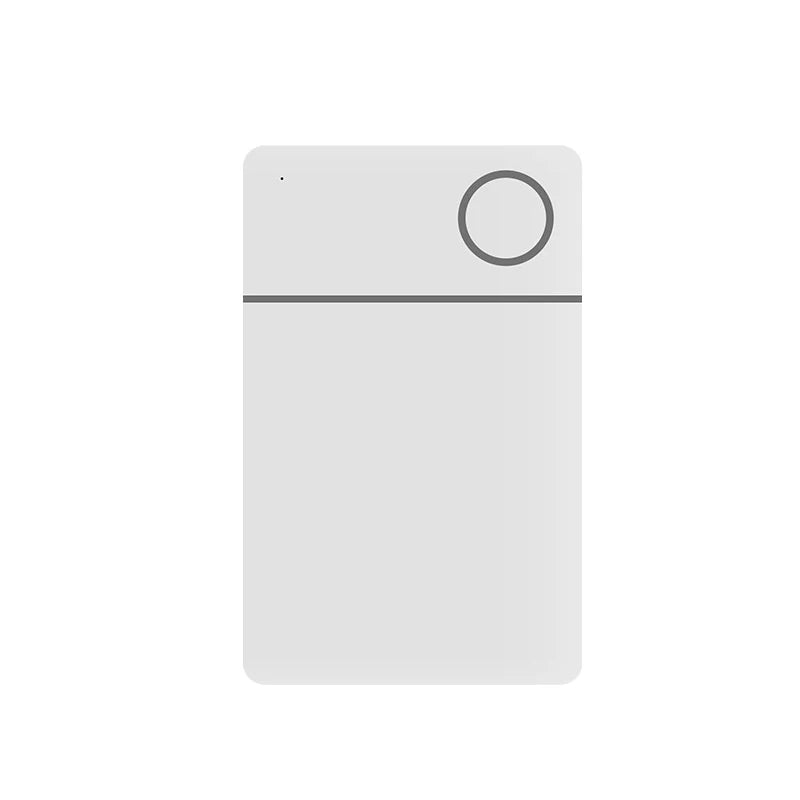 Ultra-thin Smart Bluetooth Global Position Systm Card Tracker Work With Apple Find My Wireless Rechargeable Back Cover For Iphone ID Card Finder