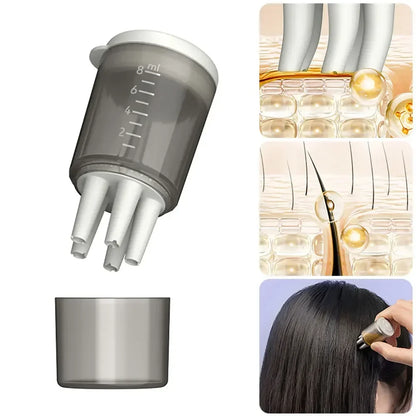 Essential Oil Massage Essential Oil Hair Generation Massage Comb Scalp Guide Liquid Applicator Head Health Massage Comb