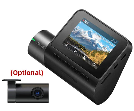 Dash Cam A200 1080P Full HD Car DVR – 2" LCD Screen, 130° Wide Angle, WiFi, Night Vision, 24H Parking Monitor