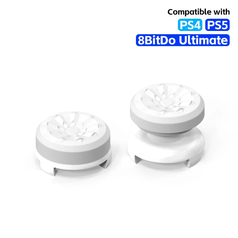 Replacement High-Rise Joystick Freeks Thumbstick Caps – Compatible with 8BitDo Ultimate Controller, PS4 & PS5
