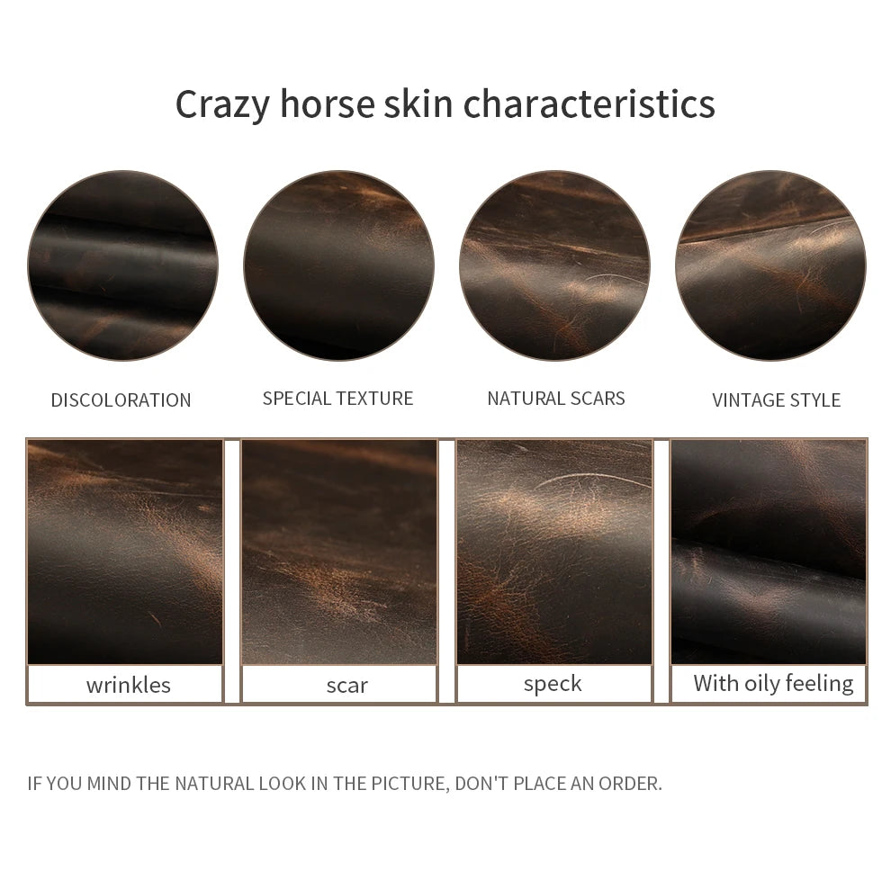 Retro Cowhide Phone Case for iPhone 16 15 14 Pro Max 16Pro 14Pro 15Pro Luxury Crazy Horse Genuine PULL-UP Leather Back Cover