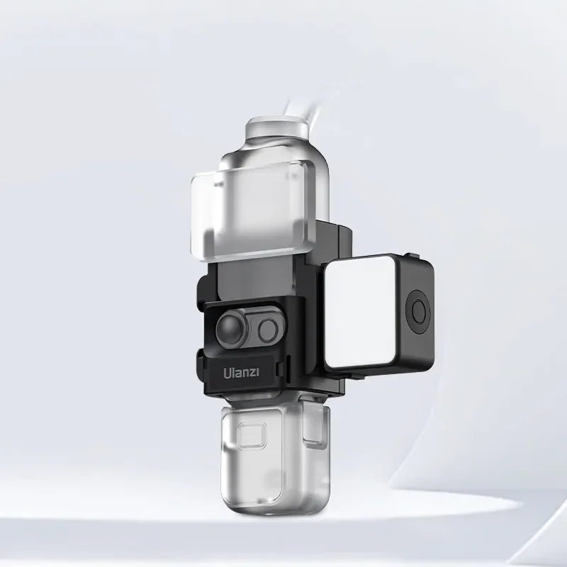 IPX5 Waterproof LED Video Fill Light, Magnetic Mini Light for DJI Osmo Action 5/4/3 & Pocket 3