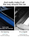 For Tesla Model 3 Car Stickers Anti Scratch Door Sill Protector Car Threshold Protection Carbon Fiber Car Sticker For Model 3