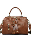 Handbags High Quality Leather Shoulder Bags Designer Solid Color Handbag