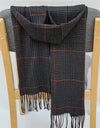 Classic lattice men soft shawl plaid scarves shawl wraps shawl neckerchief headband muffler