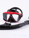 Optical Myopia Snorkel Set Diving Mask Nearsighted Swimming Goggles Short Sighted Panoramic Wide View Adults Youth -1.0To-6.0
