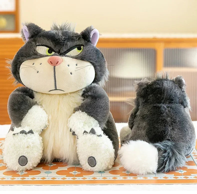 Disney 30cm Lucifer The Cat Cute Doll Plush Toy Throw Pillow Cat Doll Birthday Gift Valentine's Day Plush 's Toy