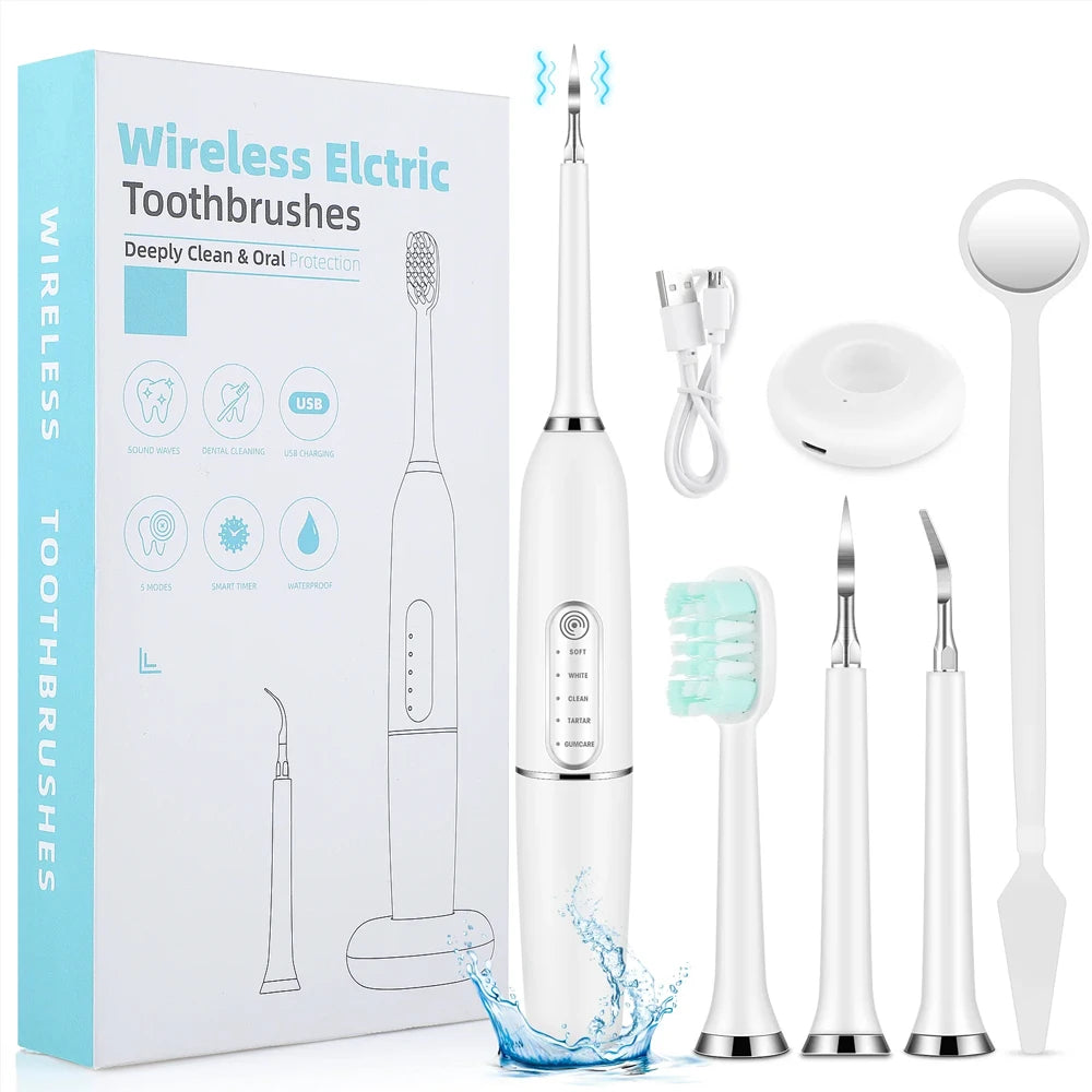 Electric Dental Calculus Remover Dental Scaler Tartar Plaque Stains Cleaner Teeth Whitening Kit Teeth cleaner Oral Hygiene Care