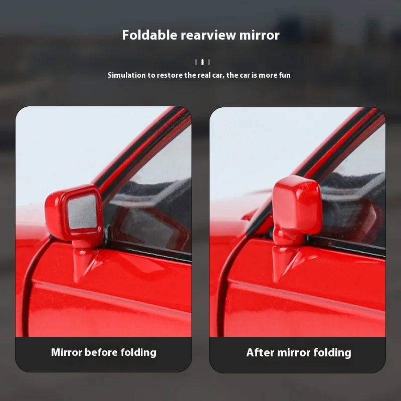 1:24 M3 E30 IM Alloy Miniature Car Diecast Metal Model Collection Hobbies Birthday Present With Friend Decoration Classic Car GT