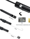 Adjustable Soft Wire 5.5MM Android Endoscope 3 In 1 USB/Micro USB/Type-C Borescope Inspection Camera Waterproof for Smartphone