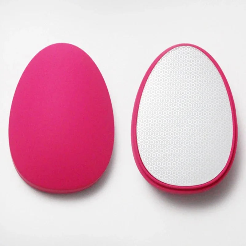 1Pc Nano Glass Foot Plate File Pedicure Crystal Hair Eraser Physical Hair Removal Painless Safe Epilator Reusable Foot Care Tool