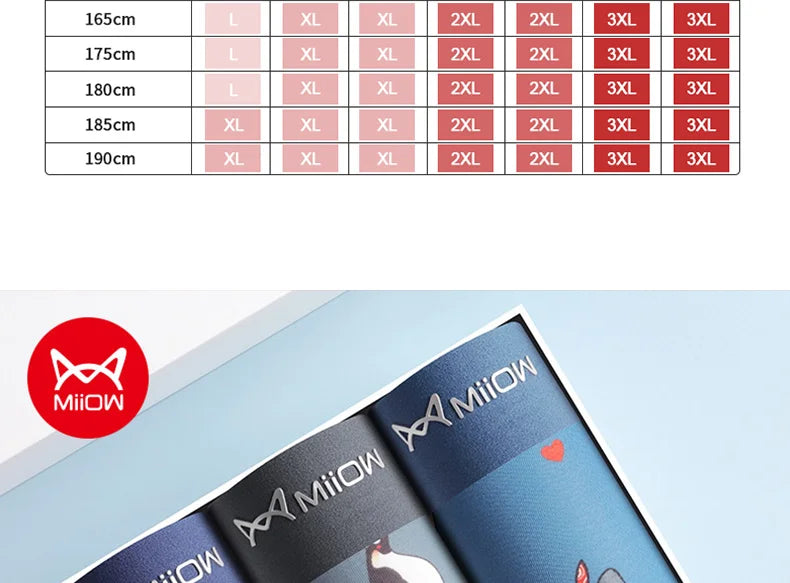 Men’s Funny Boxer Panties – 3-Pack Cotton Underwear