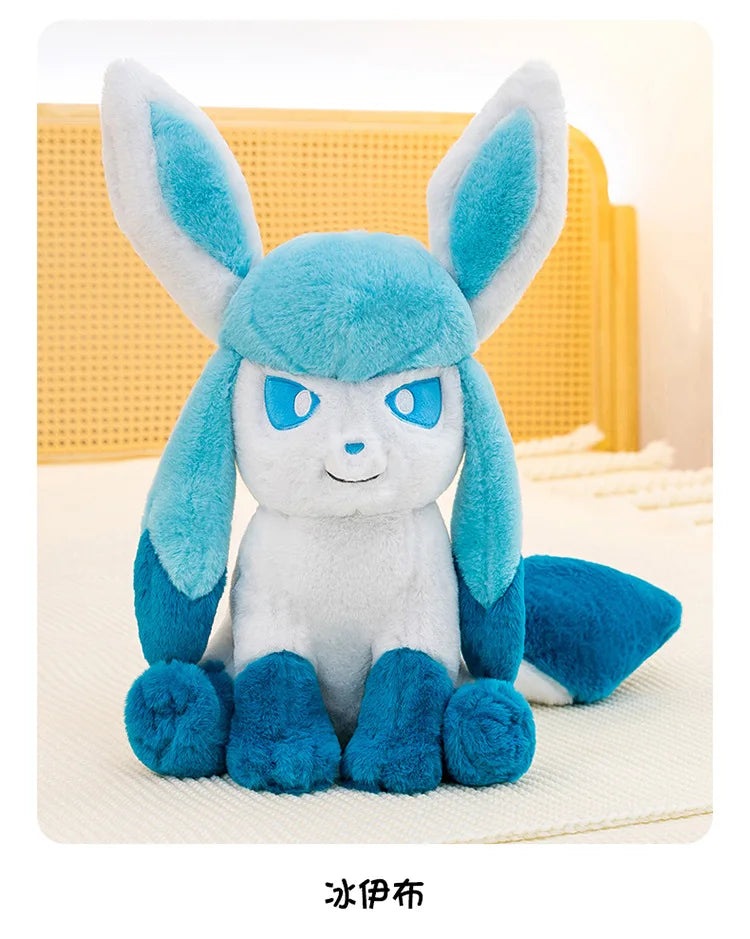 Pokémon Eevee Glaceon Sylveon Leafeon Plush Toy 40cm 45cm