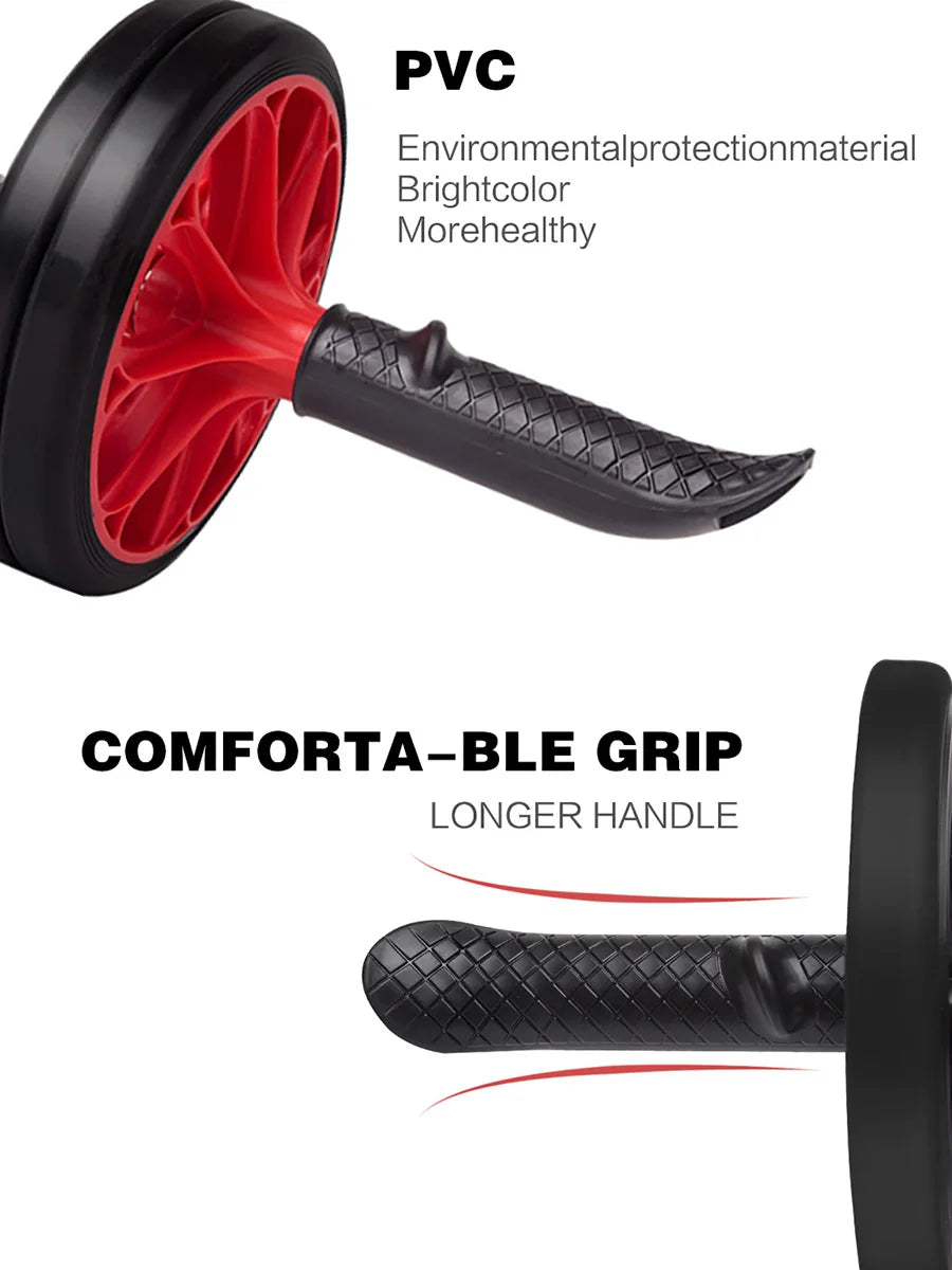 Ab Roller Wheel, Abs Workout Equipment for Abdominal & Core Strength Training, Exercise Wheels for Home Gym, Fitness Equipment