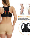 Push Up Bra Support Women Chest Brace Up Posture Corrector Shapewear Top Cropped Vest Back Compression Surgical Slimmer Band 3XL